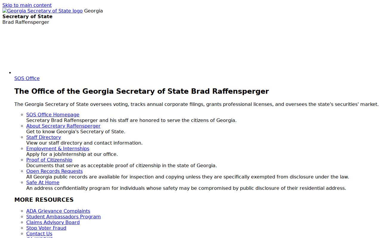 Cherokee County voter registration records protected through Georgia VoteSafe