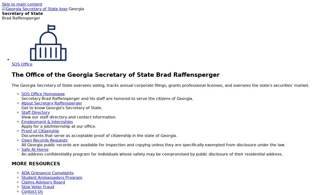 Cherokee County voter registration records and Georgia Safe at Home protection